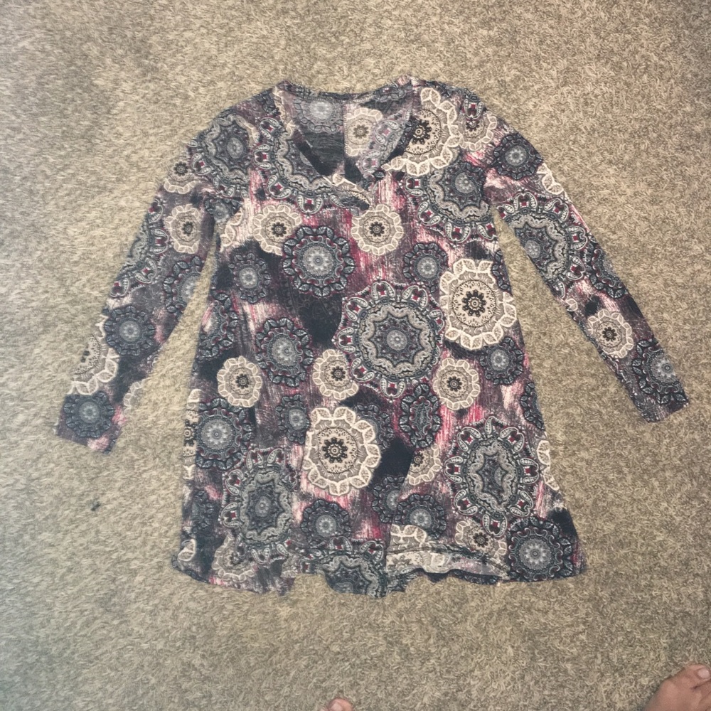 Flowered Blouse