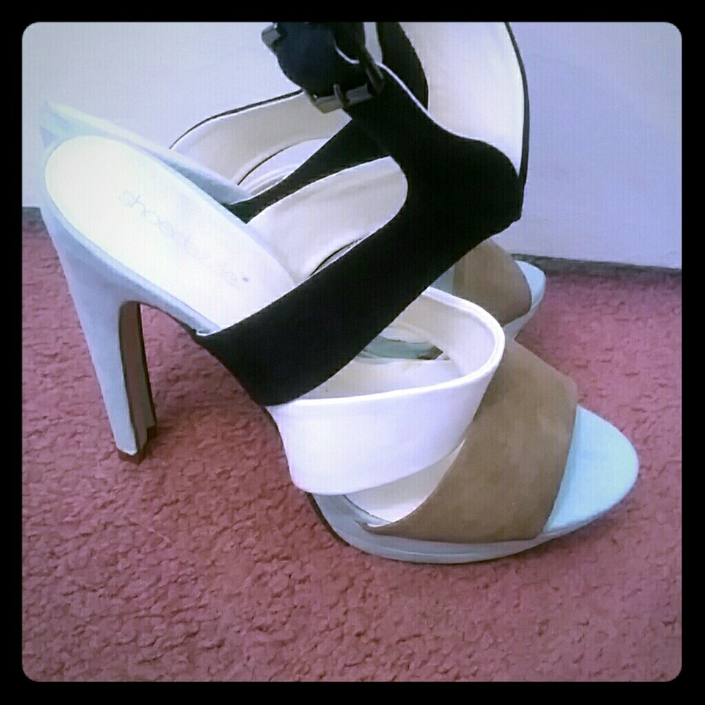 Ankle strap heels