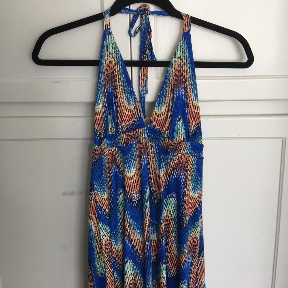 Veronica M Halter Maxi Dress