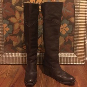 Ladies sz 6 over the knee Frye riding boots