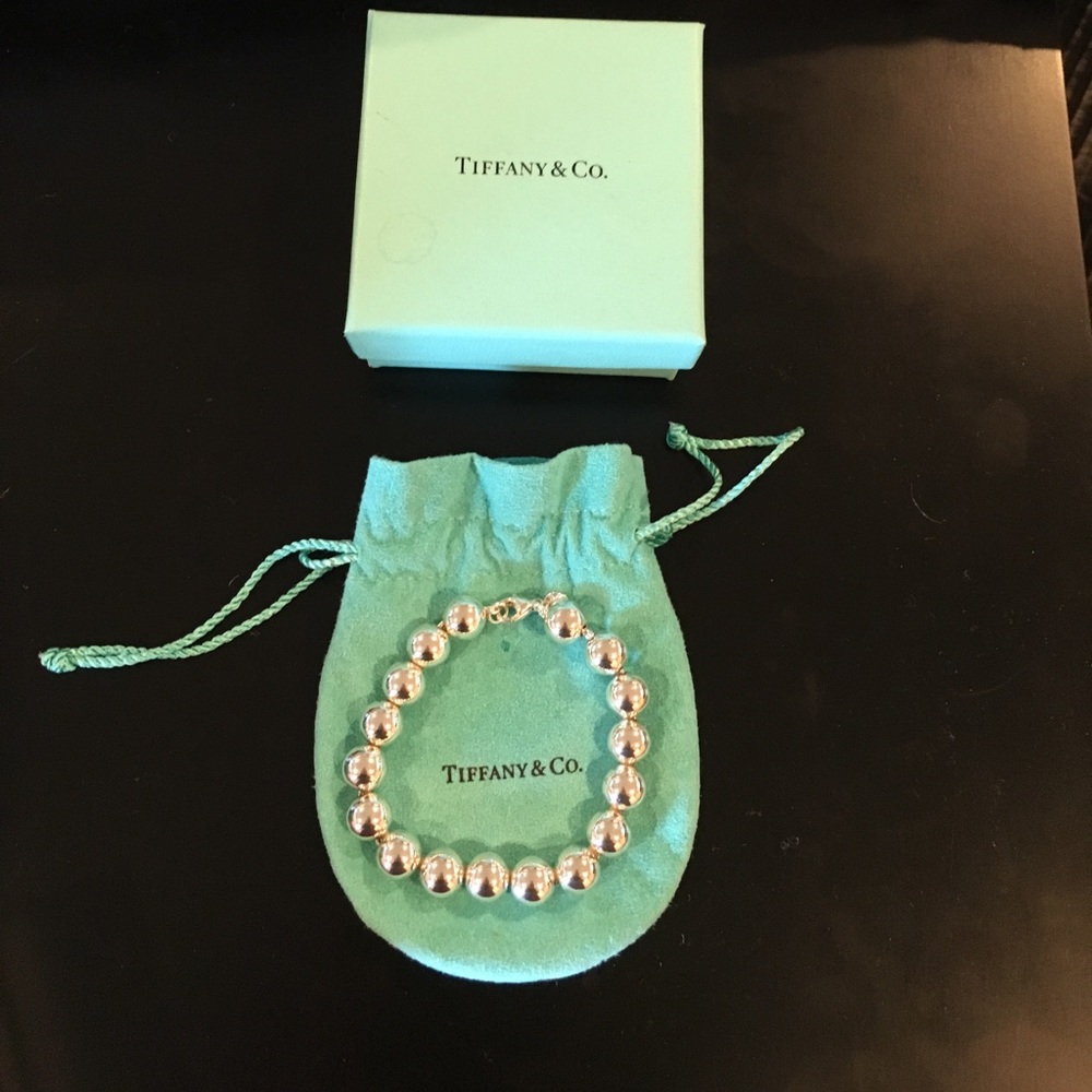 Tiffany Sterling silver ball bracelet!