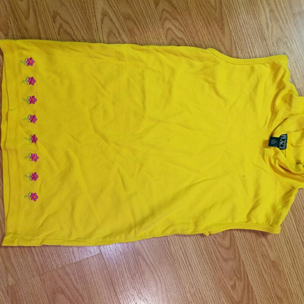 Children place girl top