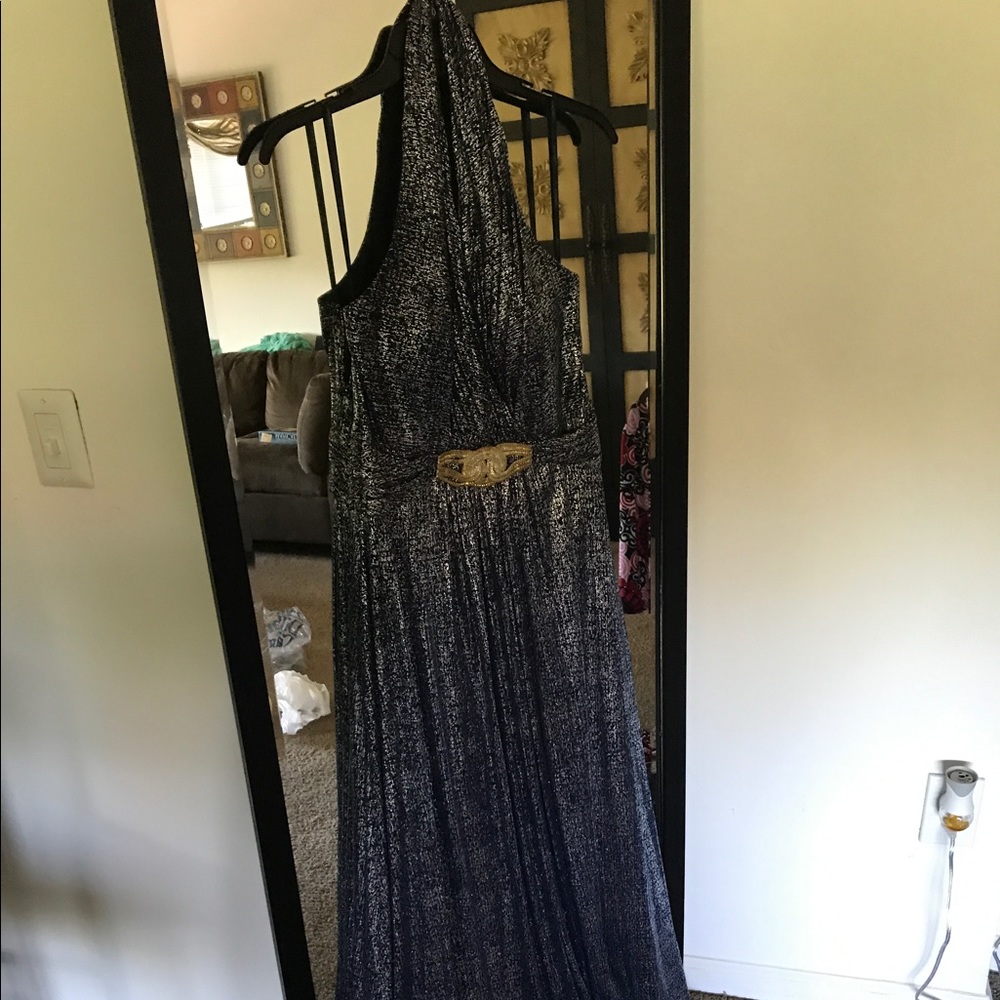 Greek Goddess Long Formal dress.