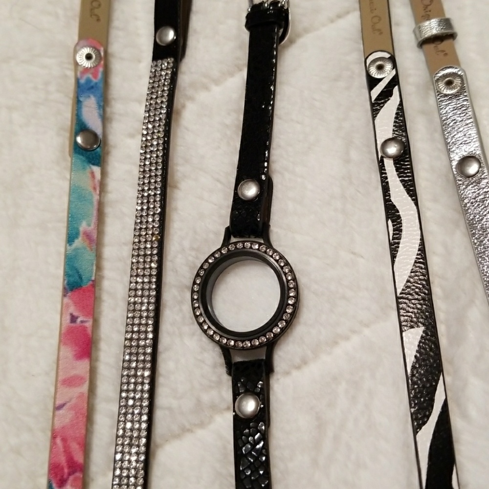 Origami Owl wrap bracelet set