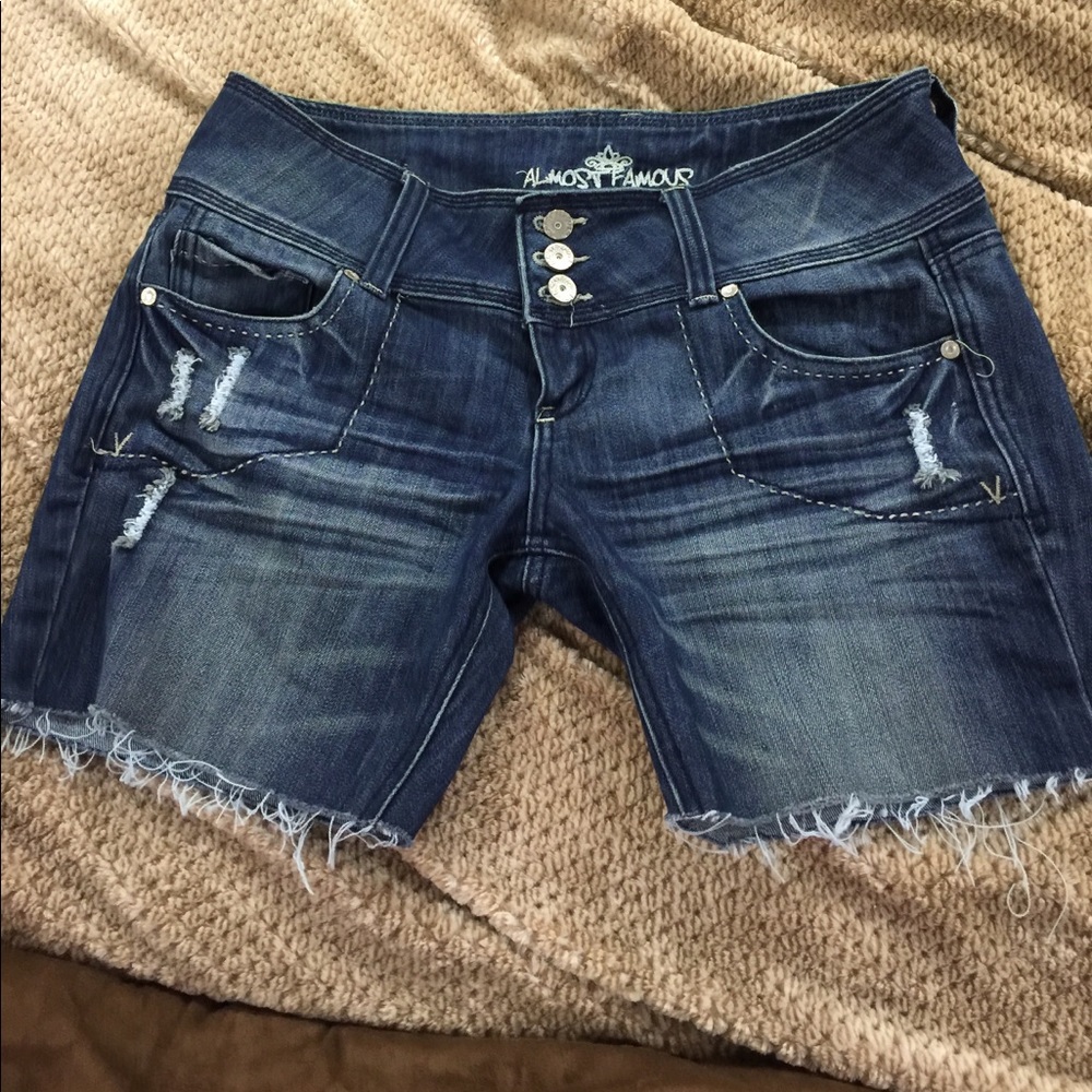 EUC denim shorts.