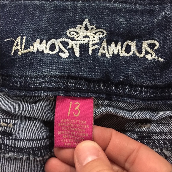 EUC denim shorts. - Picture 2 of 3