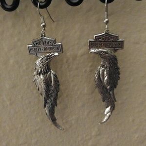 Harley Davidson earrings