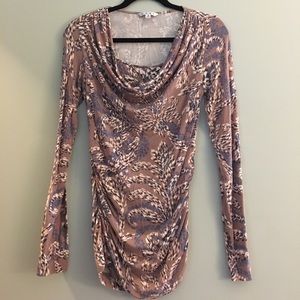 Cabi Lola draped neck top