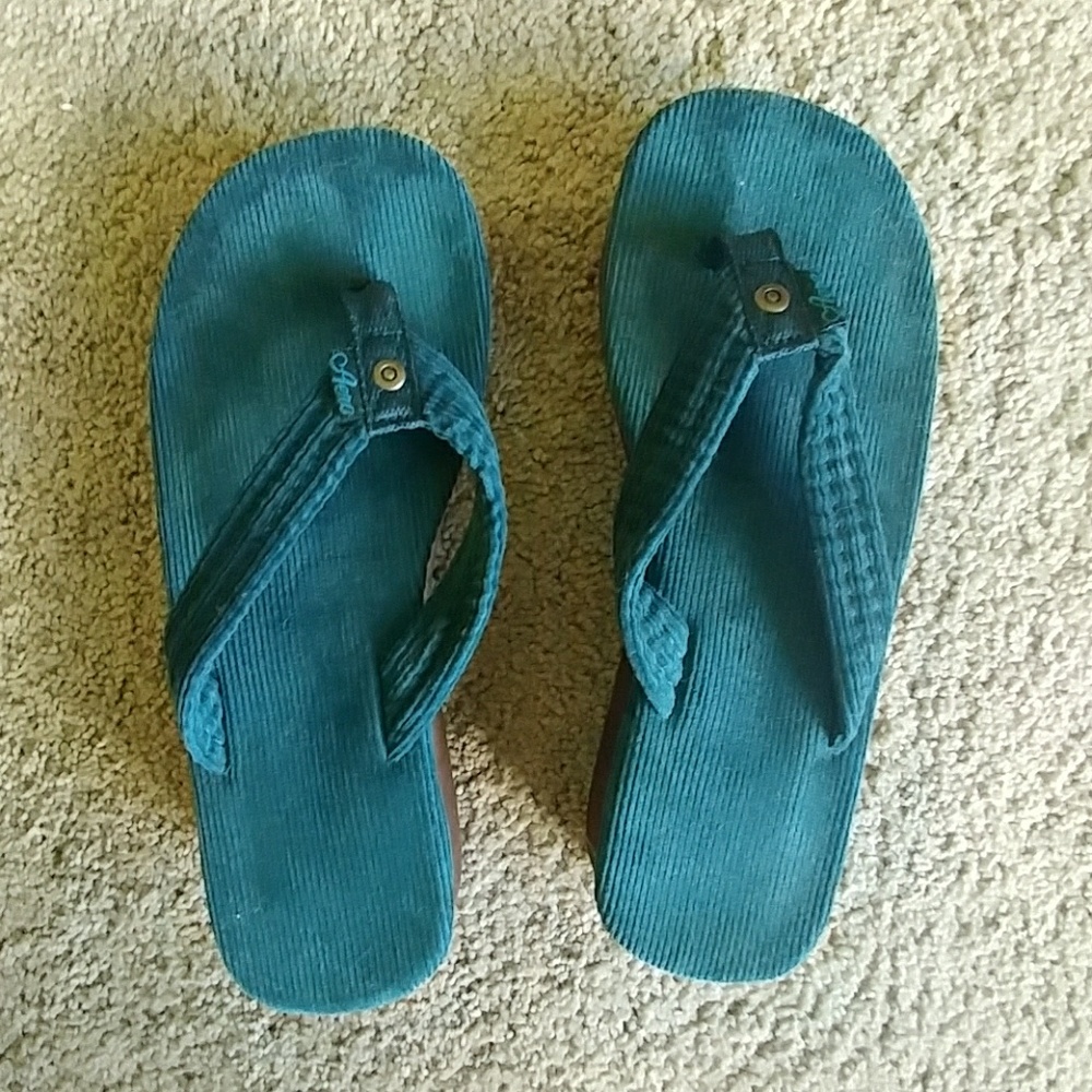 Aero corduroy wedge sandals