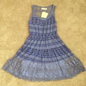 A'reve Lavender Lace Dress