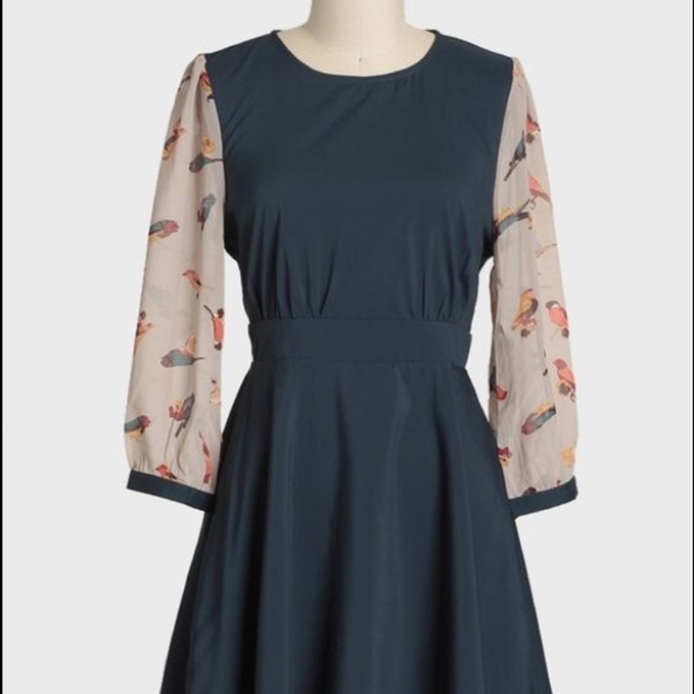 Modcloth Lush with Beauty dress in Garden small