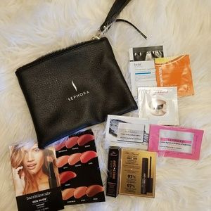 Sephora case and products
