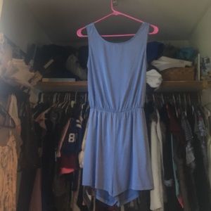 Blue romper