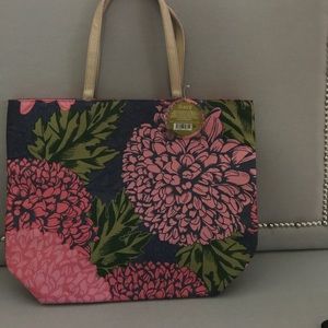 Brand New Floral Fabric Tote