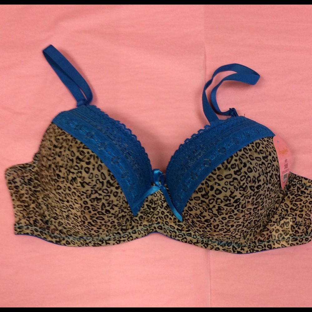 Animal Print Underwire Bra NWT