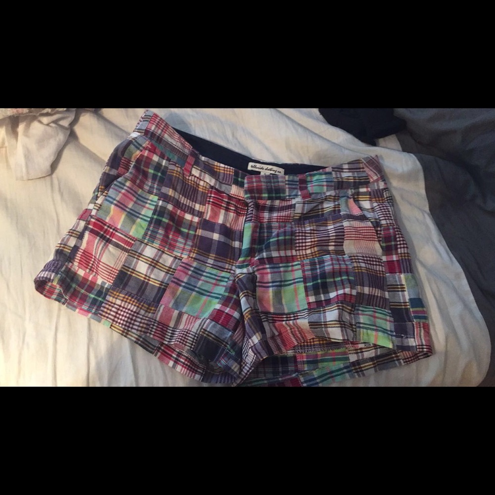 Really cute patched shorts