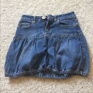 Guess kids denim skirt!