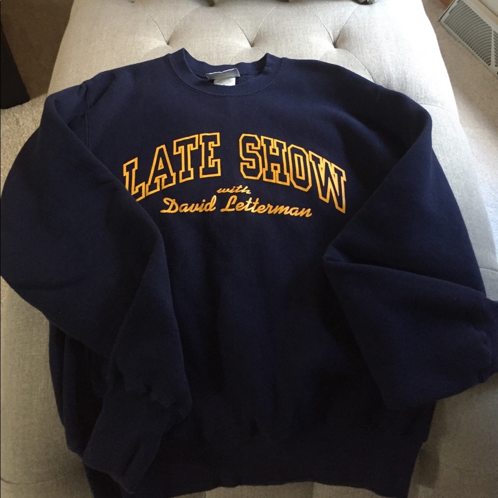 David Letterman Sweatshirt