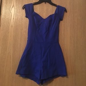 Blue romper