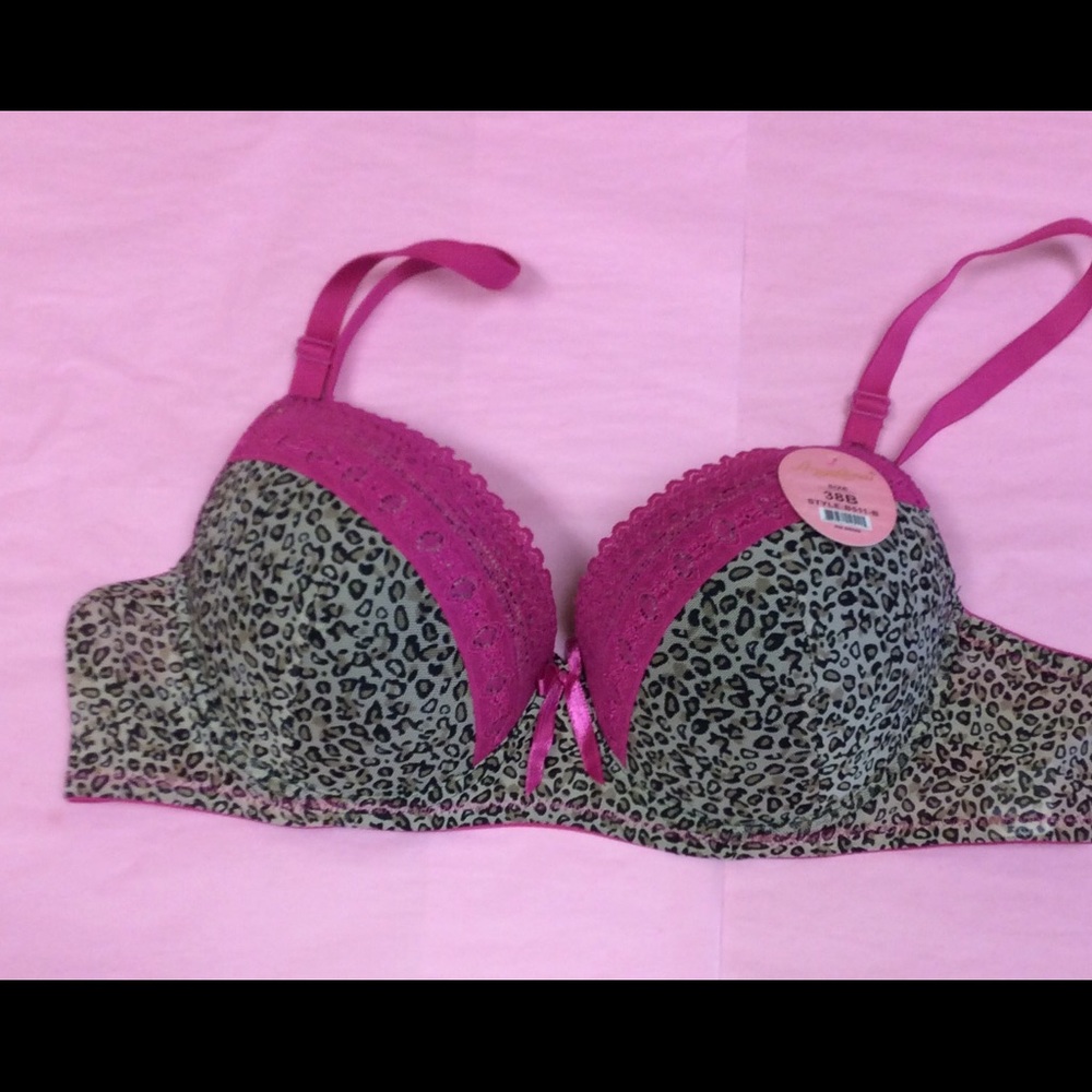 Animal Print Underwire Bra NWT