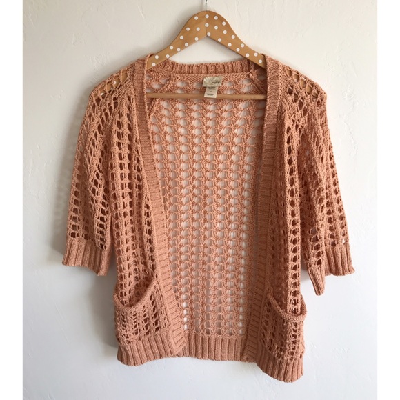 Daytrip Sweaters - Buckle Daytrip Open Knit Cardigan