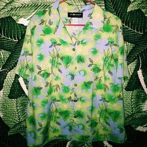 Green/Floral Shirt