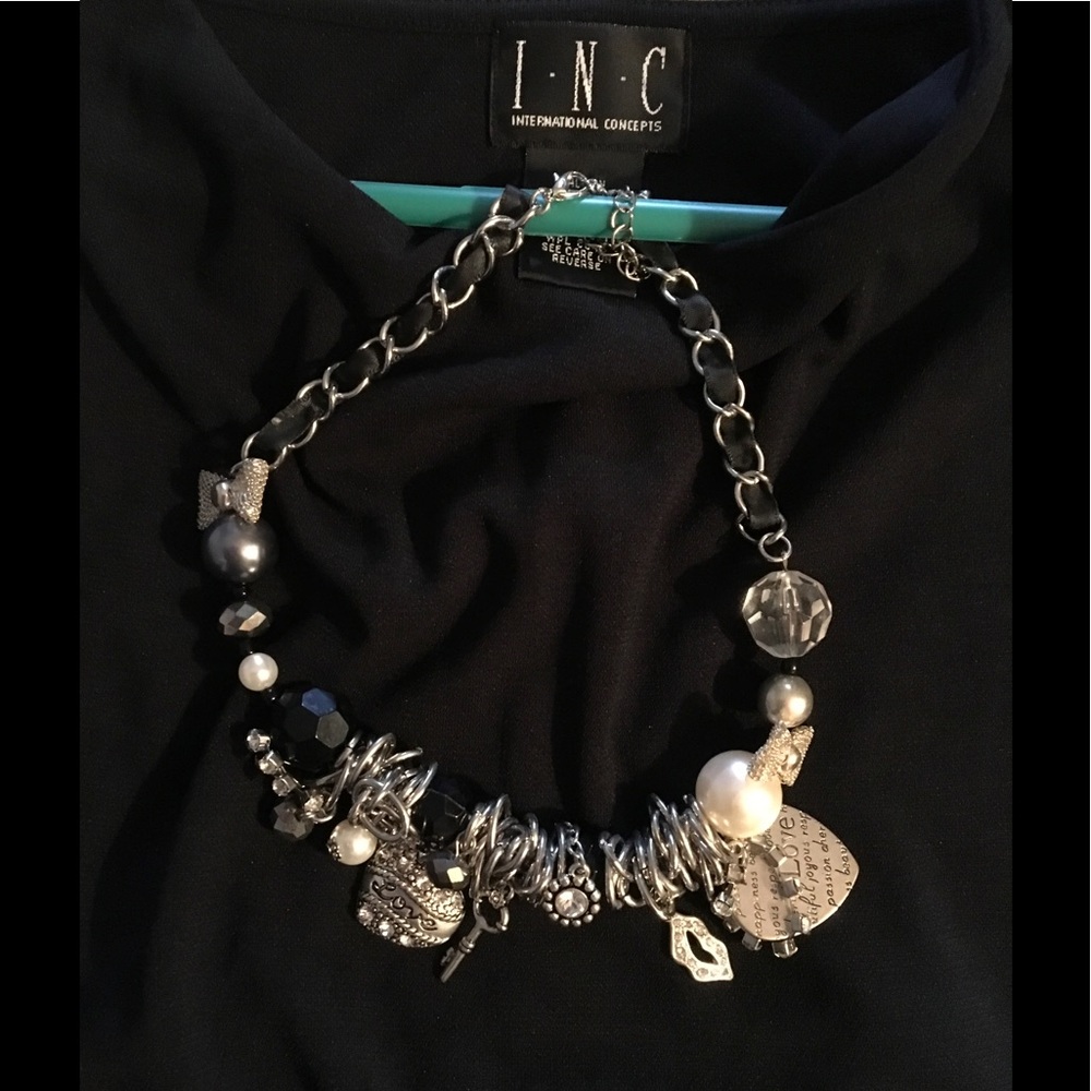 Betsy Johnson  Charm Necklace