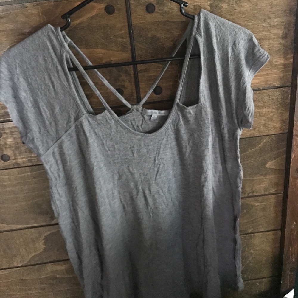 Charlotte Russe cut out cotton shirt