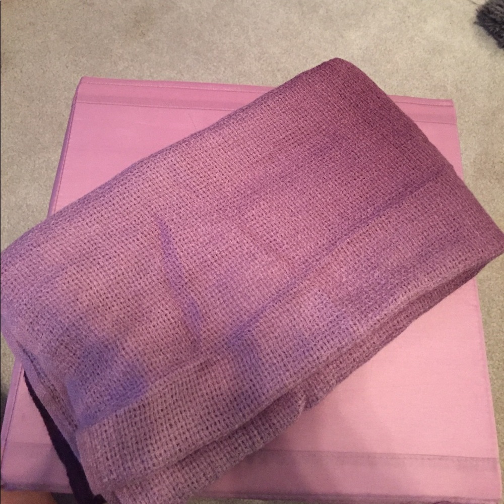 purple ombre infinity scarf