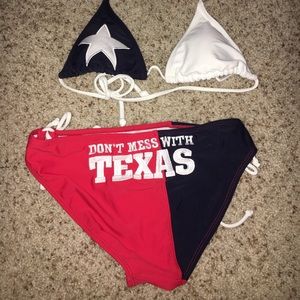 don't mess with texas swimsuit
