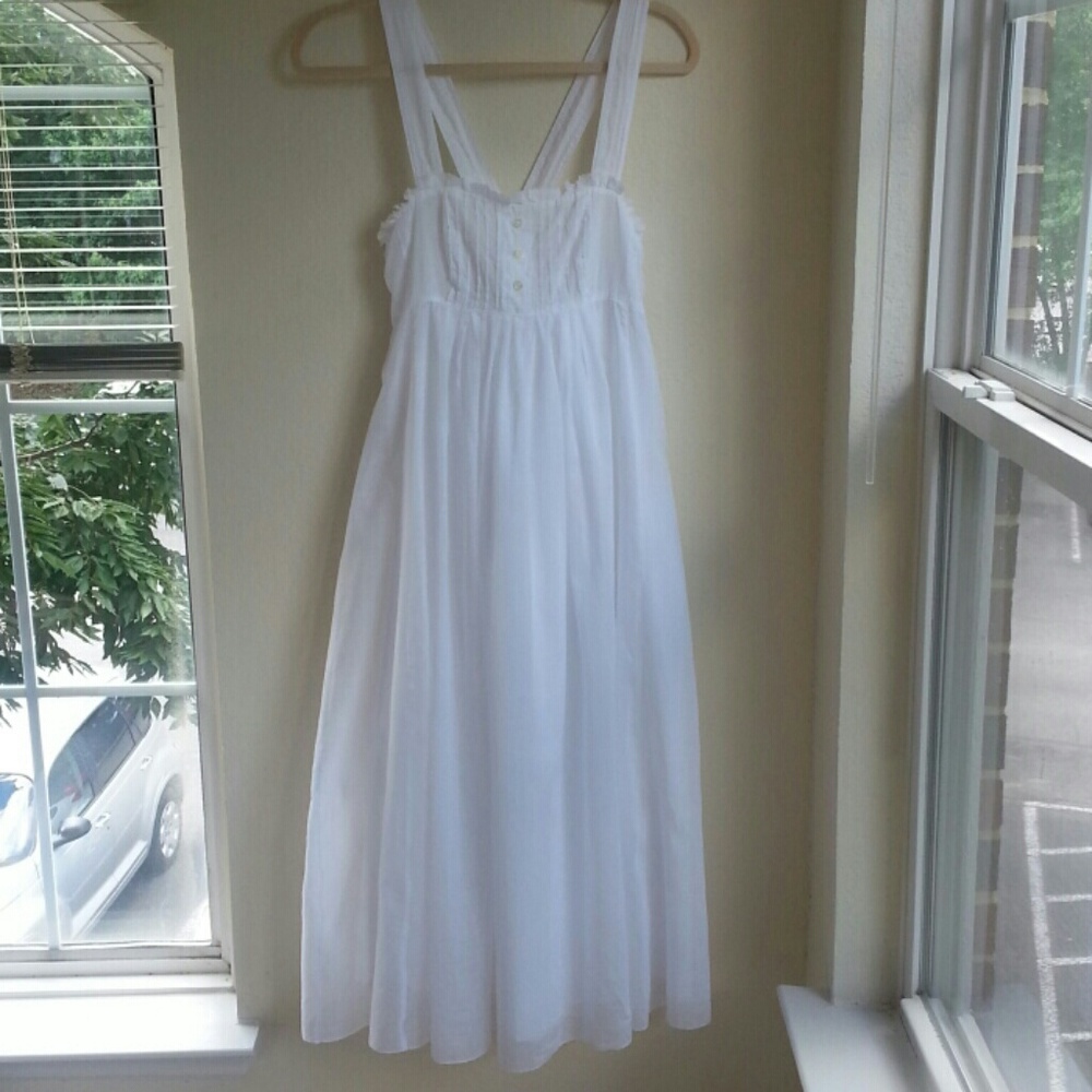 J. Crew Retail SU '07 Meredith Maxi Dress White