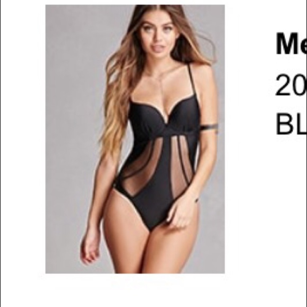 Black swimsuit