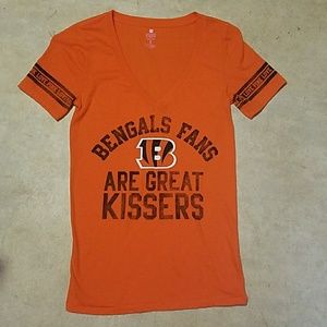 Victoria's Secret Bengals football t-shirt