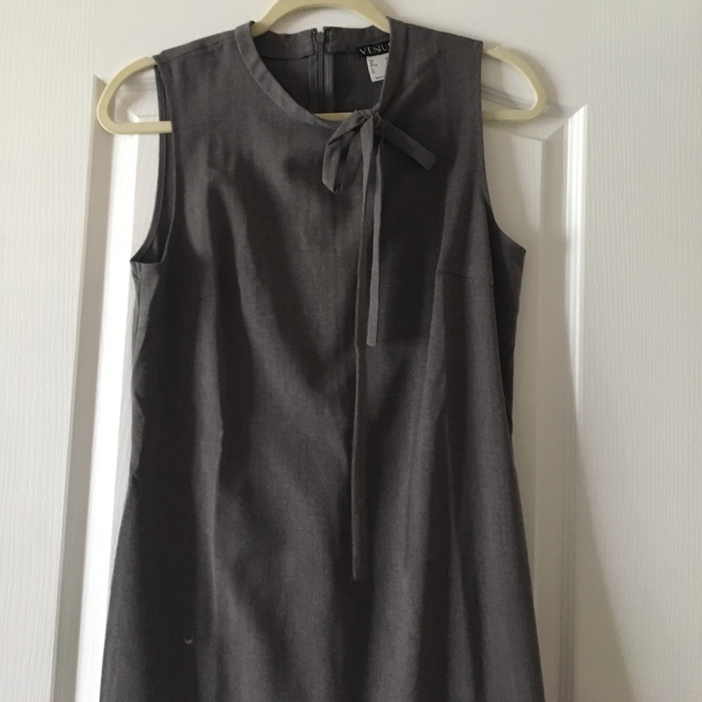 Gray sleeveless dress. Never worn.