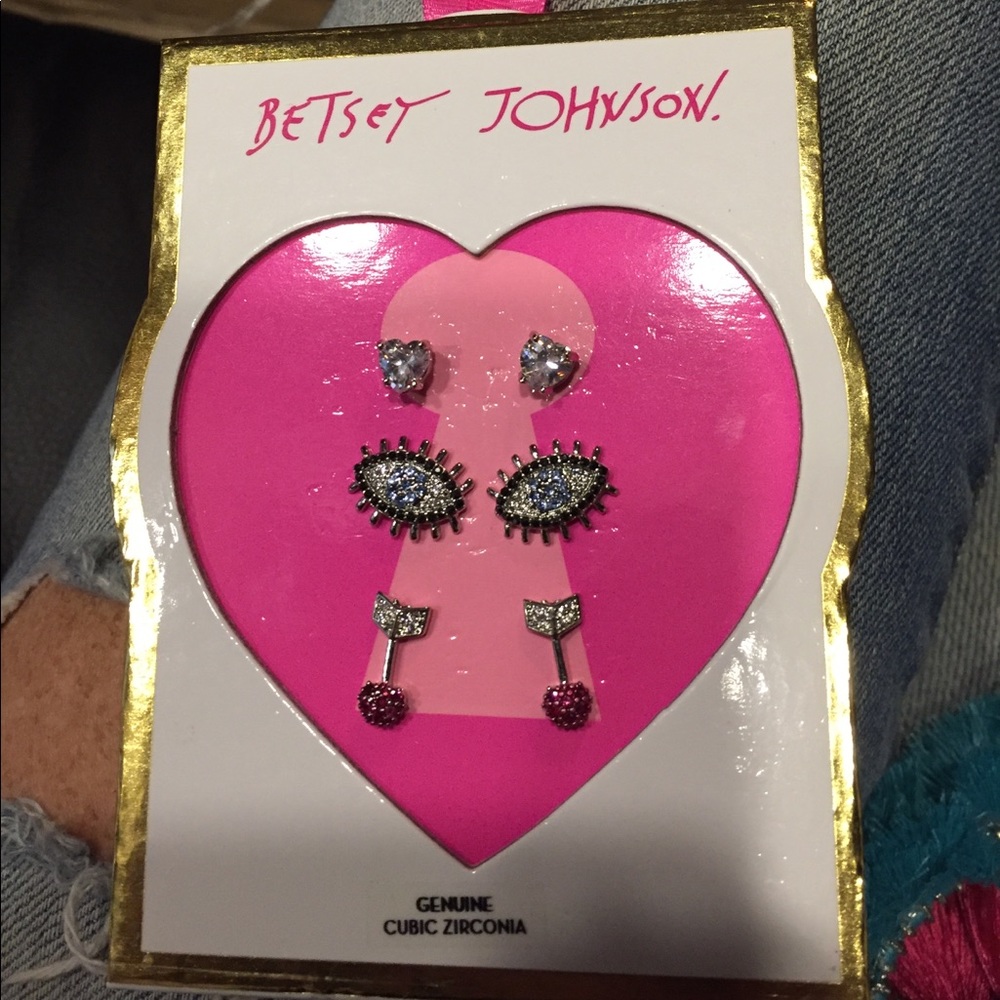 Betsey Johnson earrings