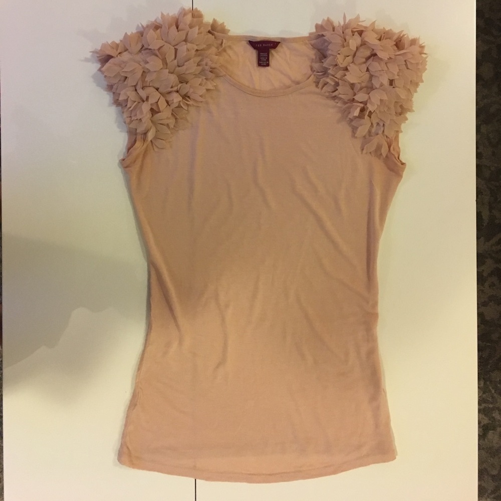 Ted Baker Flutter Sleeve T-shirt