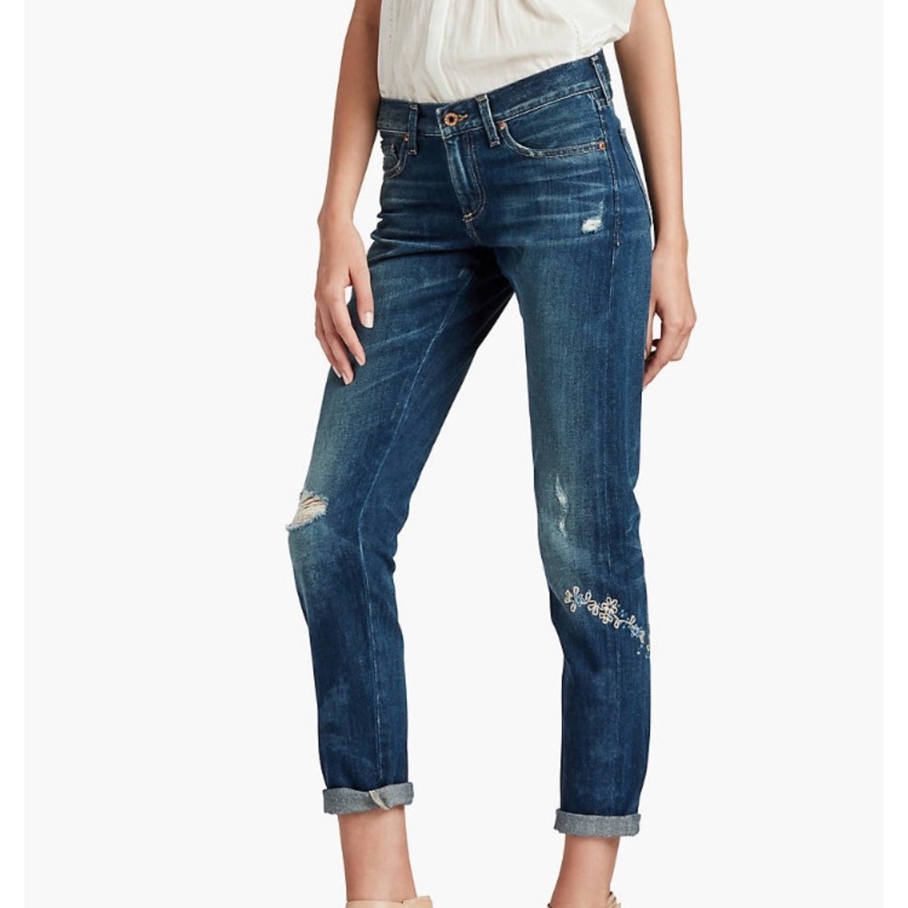 LUCKY BRAND sienna slim boyfriend jeans size 26!!