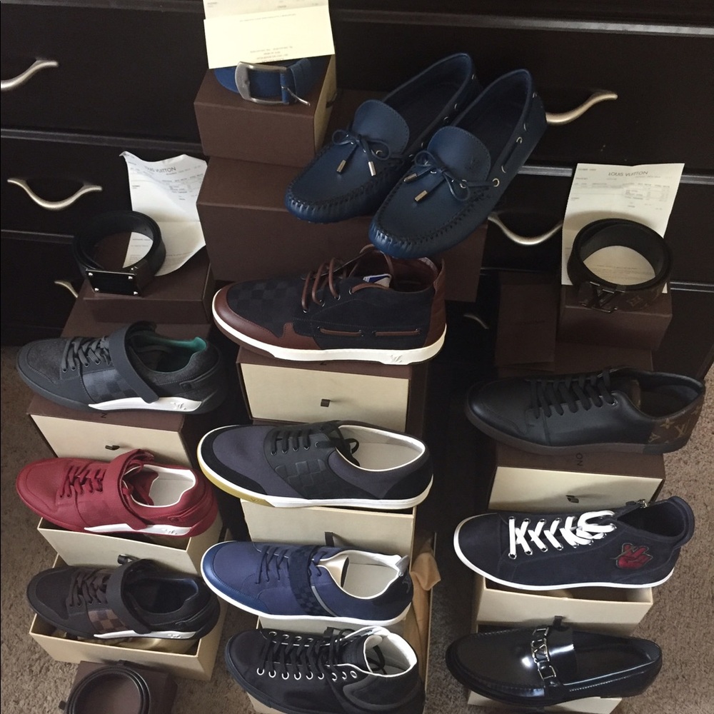 Louis Vuitton Shoes and Belts