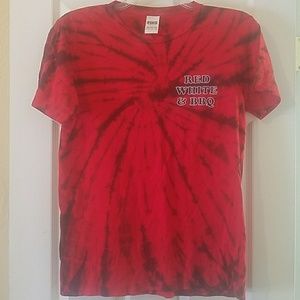 PINK campus tee 4th of July