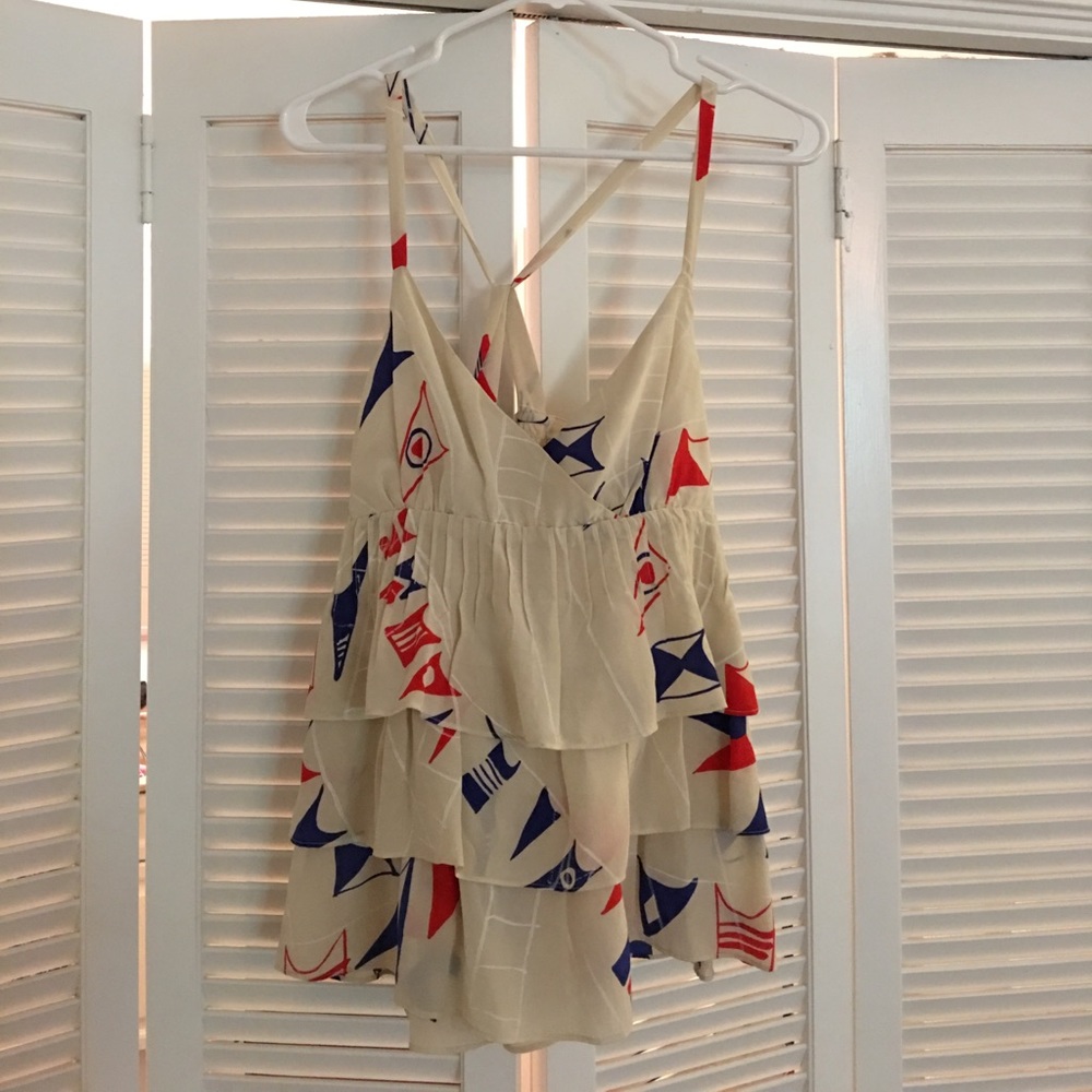 Nautical We Love Vera Anthropologie blouse 🛳⚓️