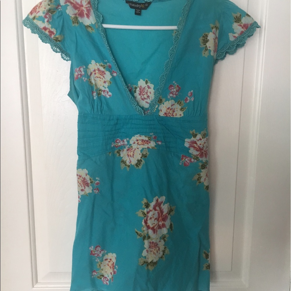 Beautiful tunic length top
