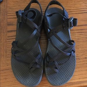 Womens Size 8 Black Double Strap Chaco Chacos