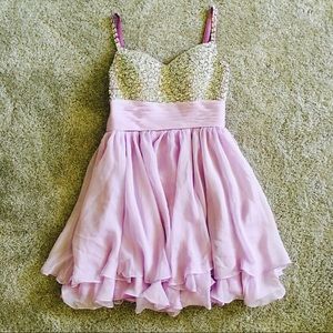 Lavender Sparkly Dress