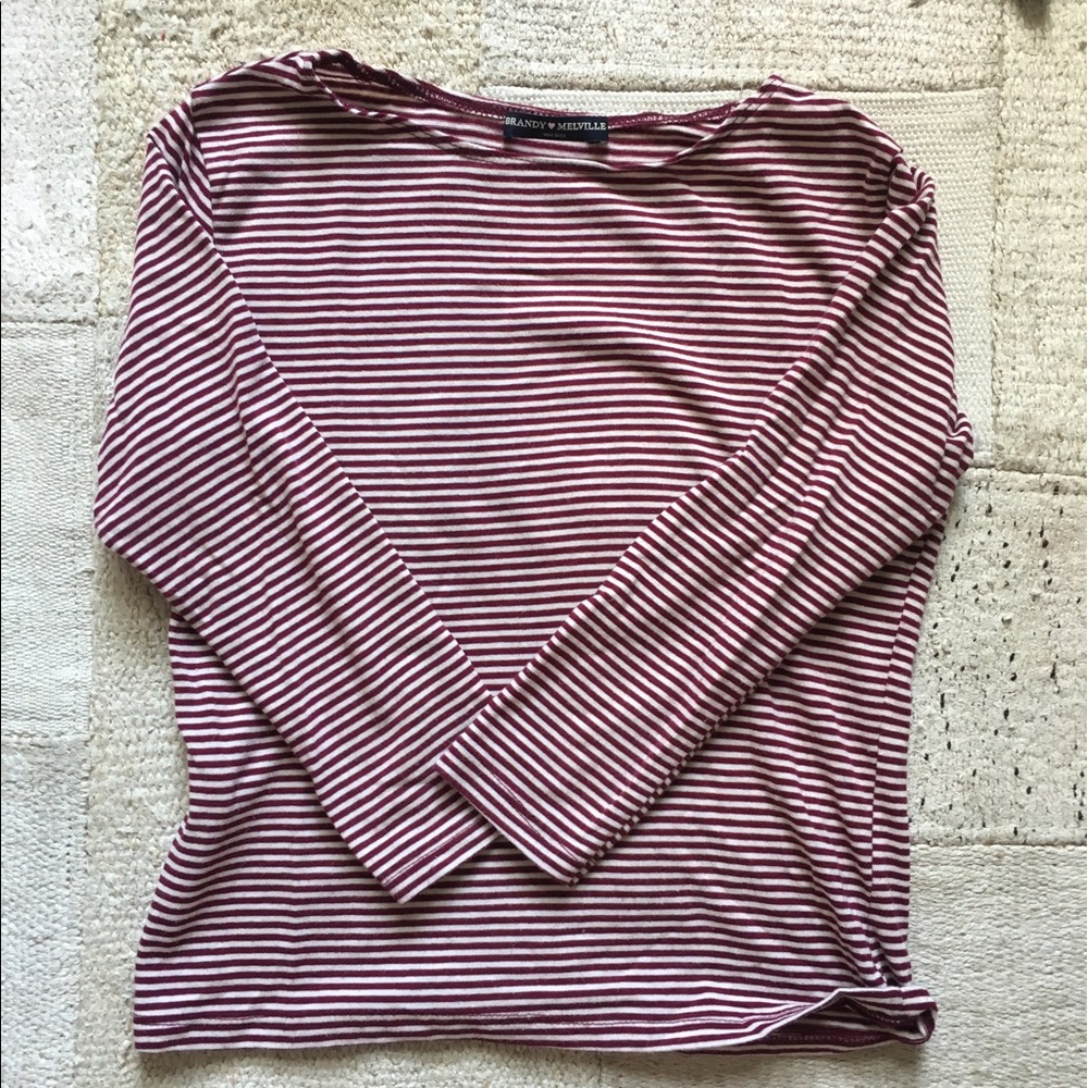 brandy Melville striped shirt