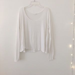 White long sleeved shirt
