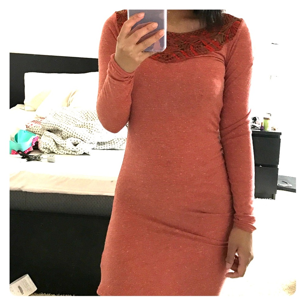 Free People pink Bodycon Dress
