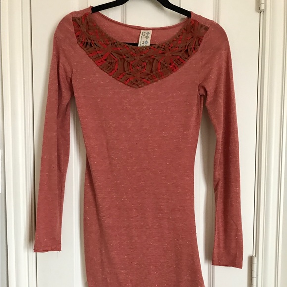 Free People pink Bodycon Dress - Picture 2 of 3