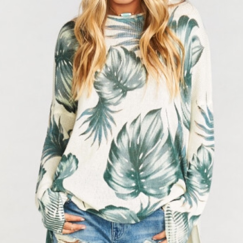 🌸SOLD🌸 SMYM Palmy Nights Sweater