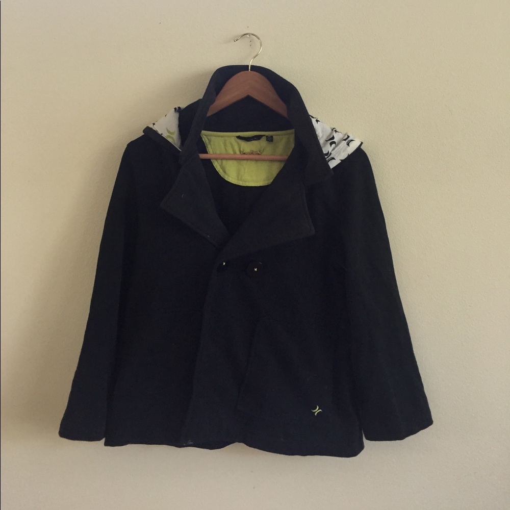 Hurley 3/4 sleeve peacoat