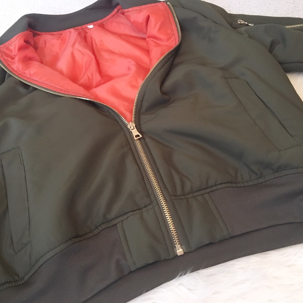Charlotte Russe Bomber Jacket